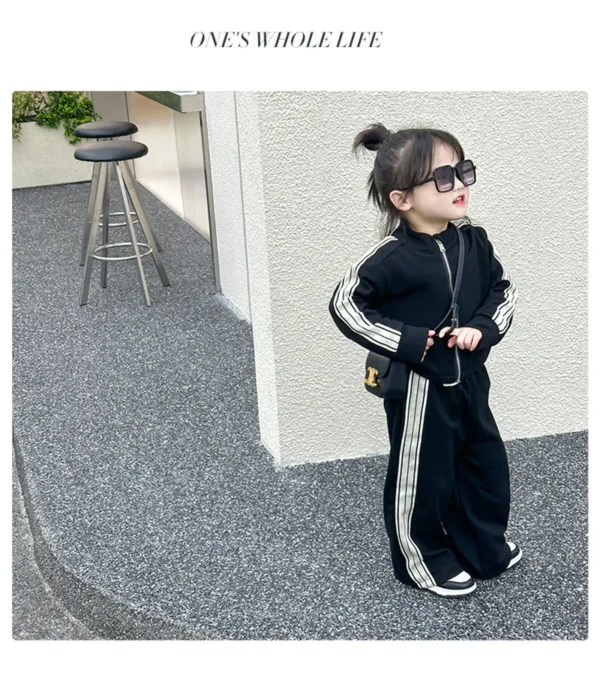 Girls Fashion Casual Sets Children Spring Autumn Sports Suits Kids Long-sleeved Jacket+Pants 2Pcs Outfits New Trend Clothes - Image 20