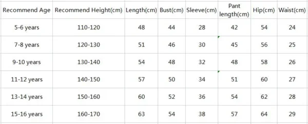Summer Casual Girls Cotton Contrast Striped Preppy t-Shirt Tops+Short Pant Sets School Kids Tracksuit Child 2PCS Outfit 5-16Yrs - Image 9