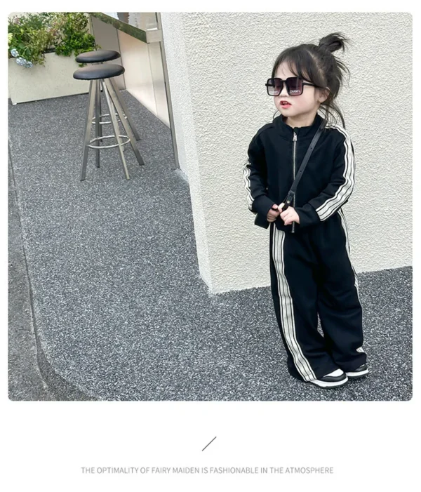 Girls Fashion Casual Sets Children Spring Autumn Sports Suits Kids Long-sleeved Jacket+Pants 2Pcs Outfits New Trend Clothes - Image 14