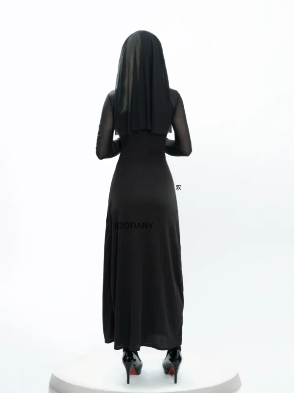 Halloween Cute Female Anime Nun Costume Role Play Performance Clothes Fancy Dress Sister Costume New - Image 3