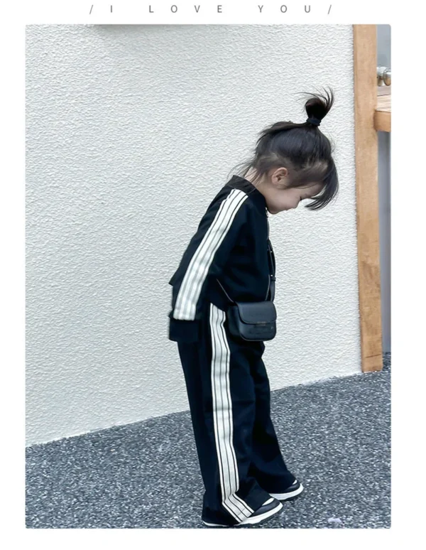 Girls Fashion Casual Sets Children Spring Autumn Sports Suits Kids Long-sleeved Jacket+Pants 2Pcs Outfits New Trend Clothes - Image 21