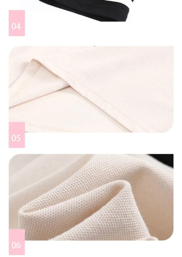 Summer Casual Girls Cotton Contrast Striped Preppy t-Shirt Tops+Short Pant Sets School Kids Tracksuit Child 2PCS Outfit 5-16Yrs - Image 22