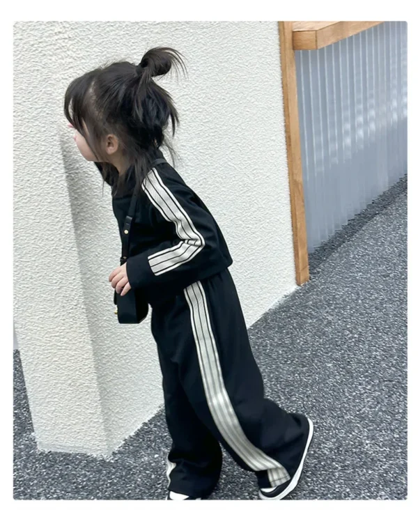 Girls Fashion Casual Sets Children Spring Autumn Sports Suits Kids Long-sleeved Jacket+Pants 2Pcs Outfits New Trend Clothes - Image 10
