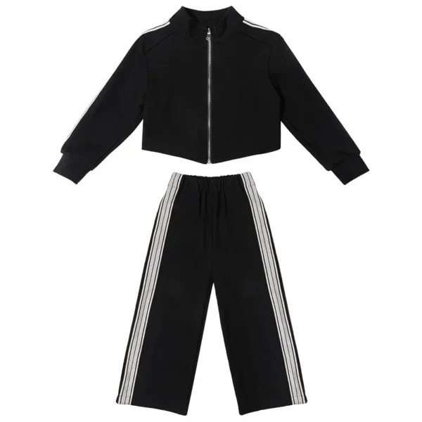 Girls Fashion Casual Sets Children Spring Autumn Sports Suits Kids Long-sleeved Jacket+Pants 2Pcs Outfits New Trend Clothes - Image 6